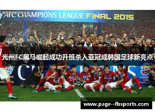 光州FC黑马崛起成功升班杀入亚冠成韩国足球新亮点